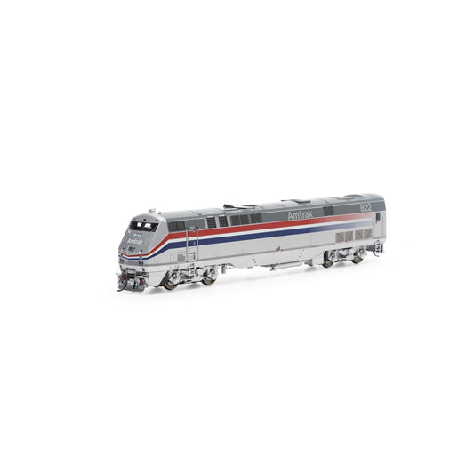 HO P40DC Locomotive with DCC and Sound Amtrak Phase III #822 (ATHG82379)