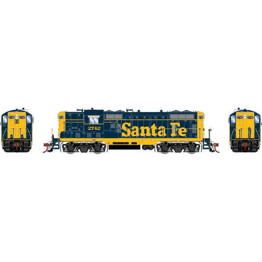 HO GP7 Locomotive ATSF #2742 (ATHG82607)