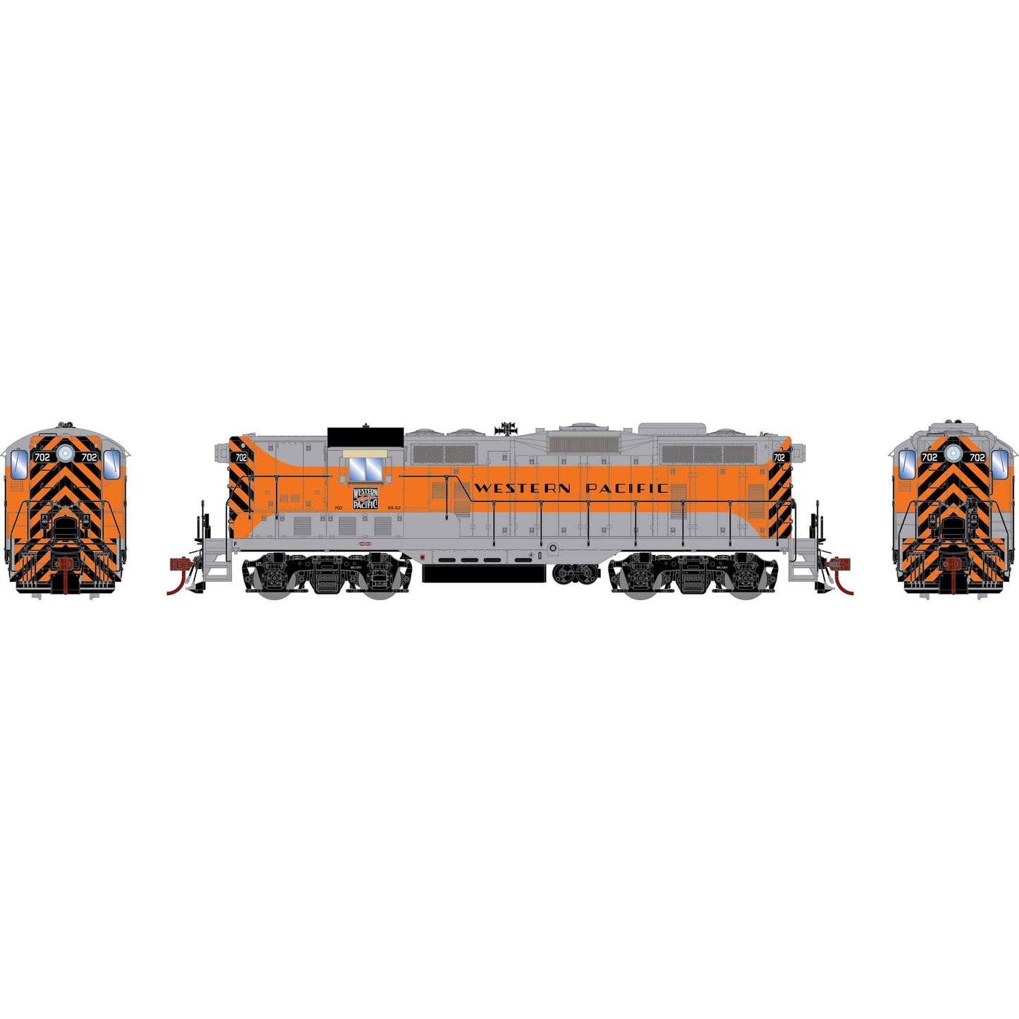 HO GP7 Locomotive WP #702 (ATHG82613)