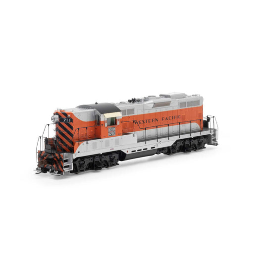 HO GP7 Locomotive with DCC & Sound, Western Pacific #711 (ATHG82715)