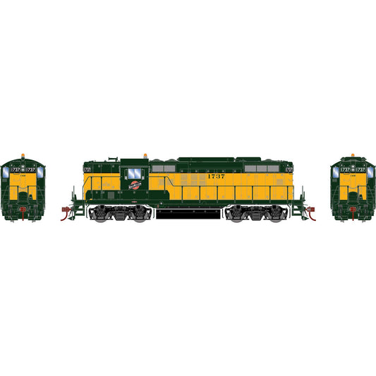 HO GP9 Locomotive Phase II C&NW #1737 (ATHG82728)