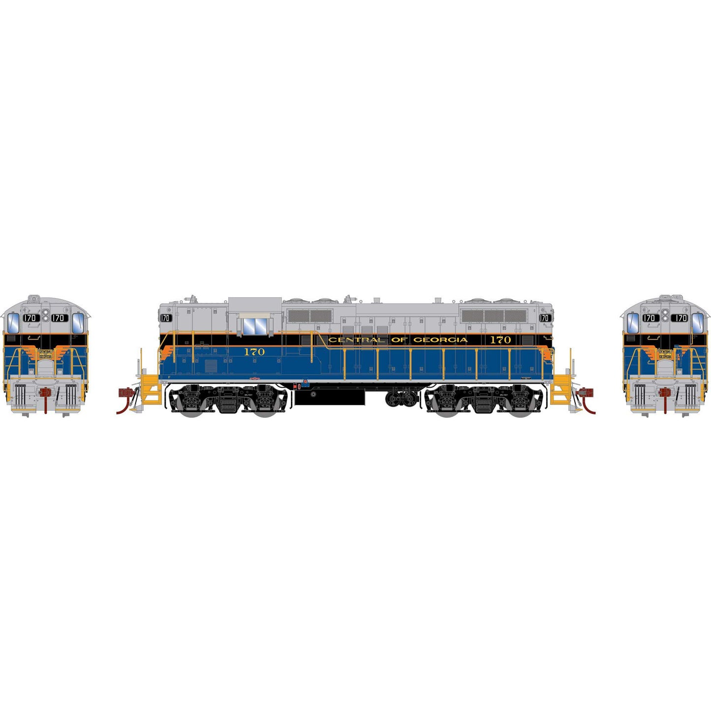 HO GP9 Locomotive CG #170 (ATHG82738)