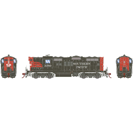 HO GP9E Locomotive with DCC and Sound SP #3380 (ATHG82825)