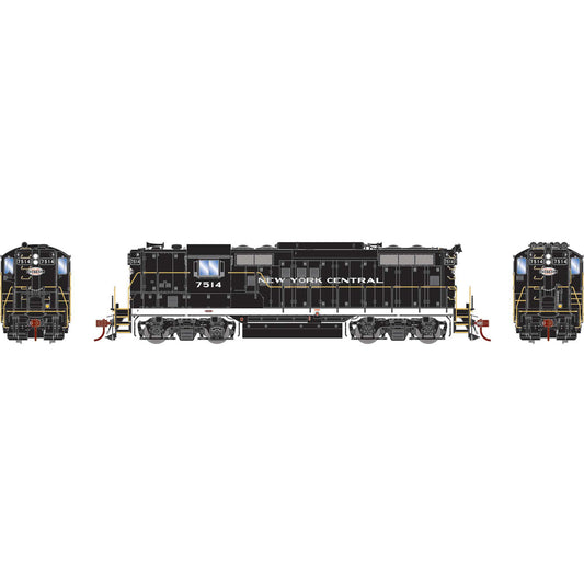 HO GP9 Locomotive with DCC & Sound, NYC #7514 (ATHG82832)