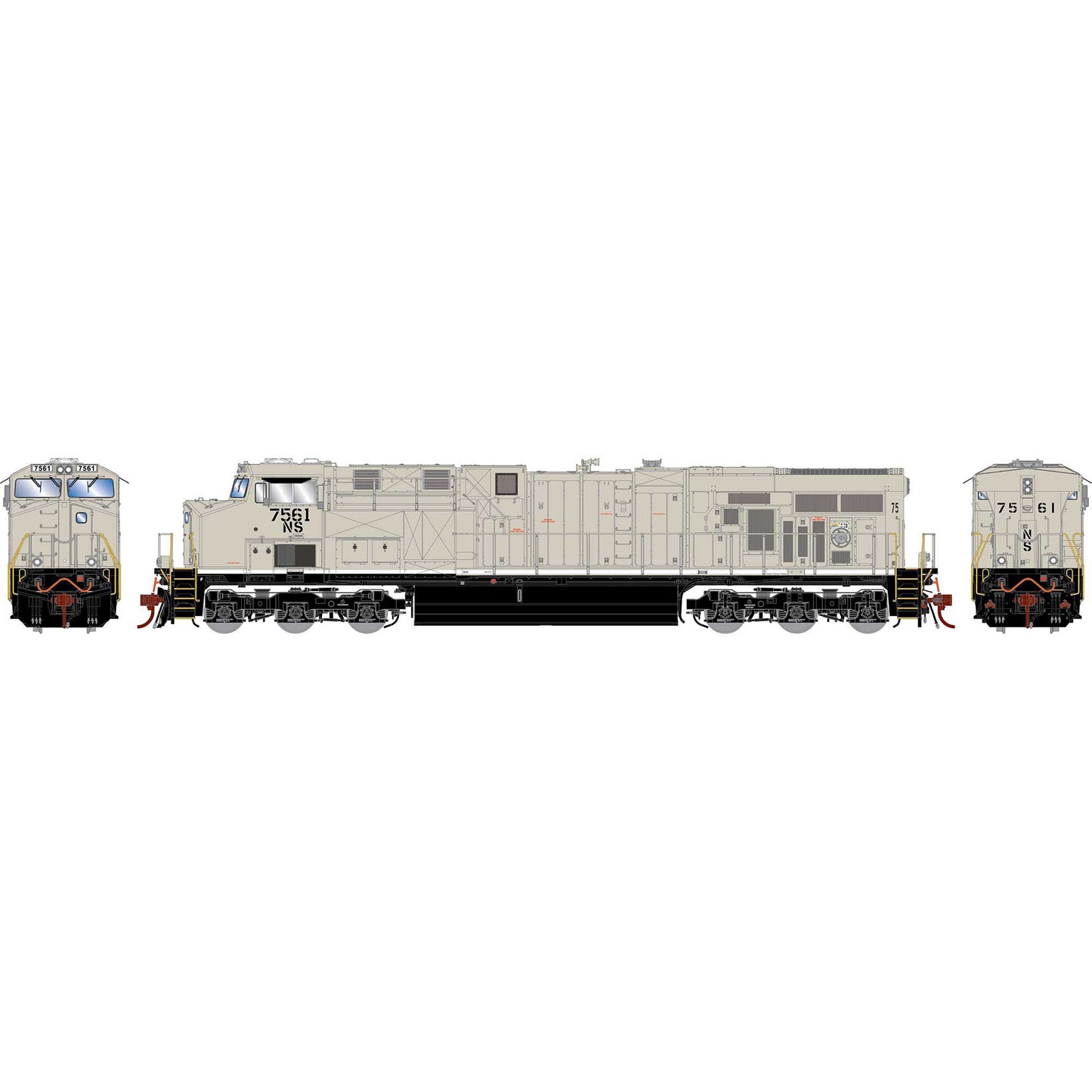 HO ES40DC Locomotive Norfolk Southern Primer #7561 (ATHG83096)