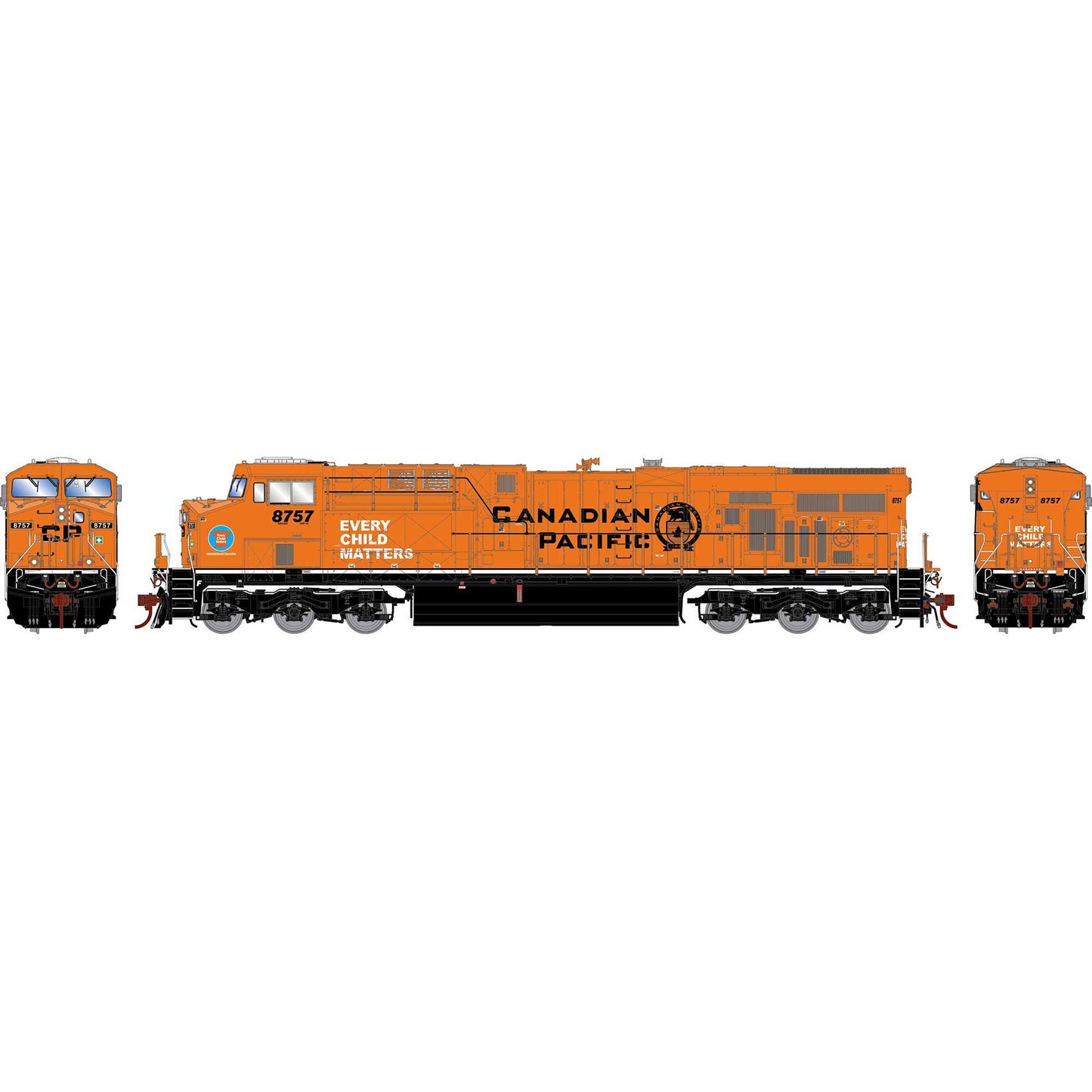 HO ES44AC Locomotive CPR #8757 (ATHG83097)