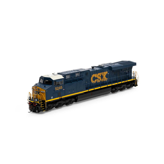 HO ES44DC Locomotive with DCC and Sound CSX YN3 #5245 (ATHG83191)