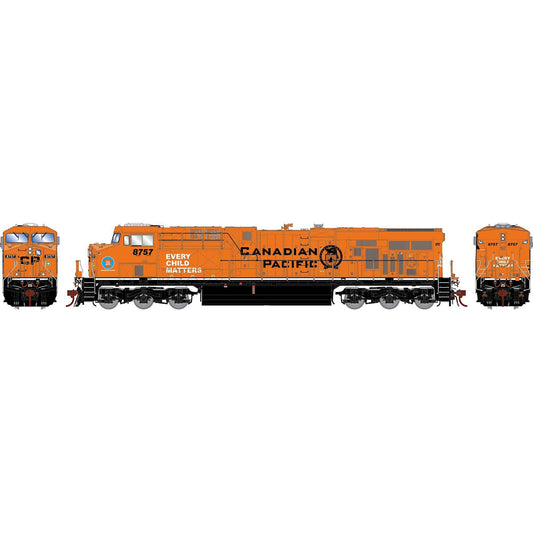 HO ES44AC Locomotive with DCC & Sound, CPR #8757 (ATHG83197)