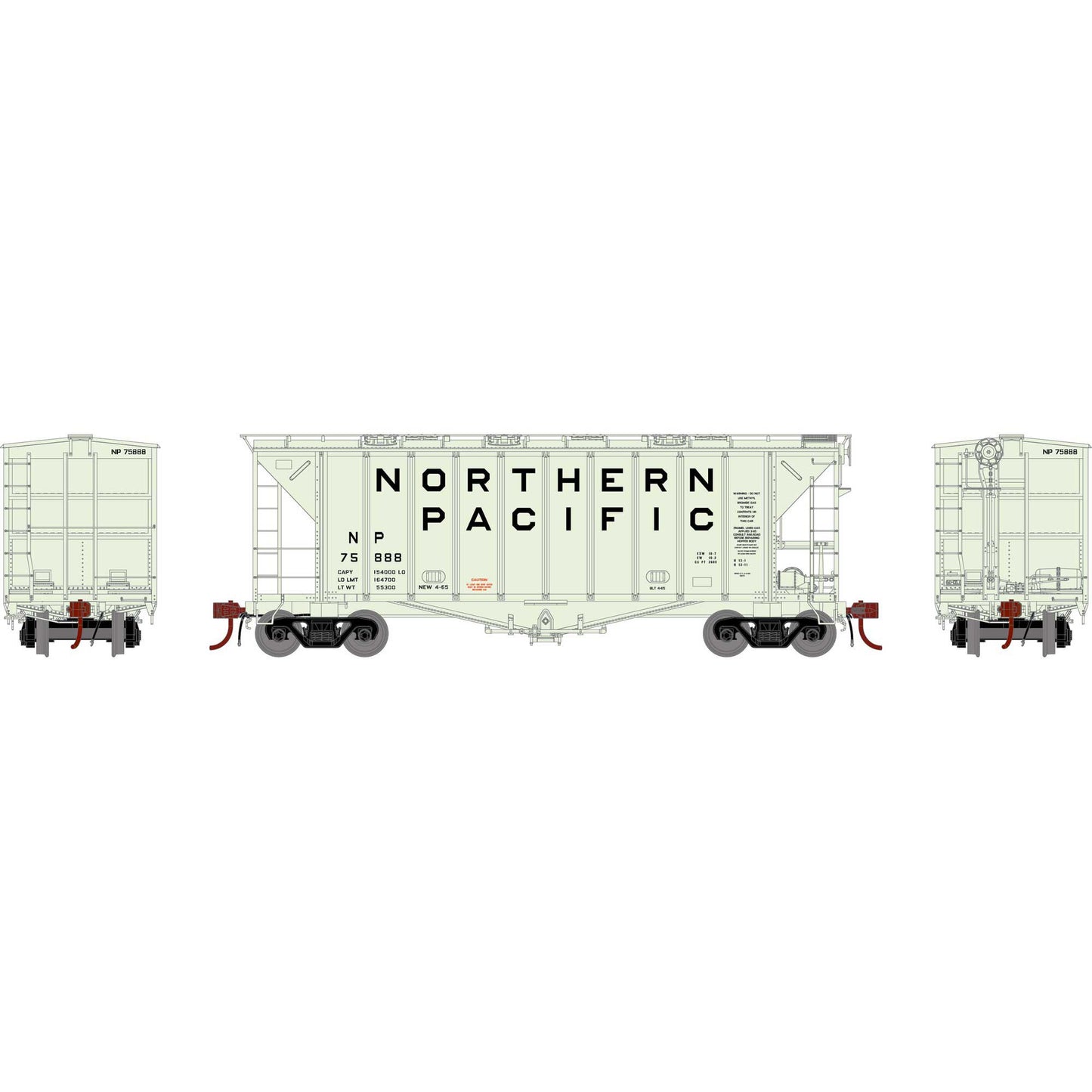 HO GATC 2600 Airslide Hopper Model (ATHG87490)