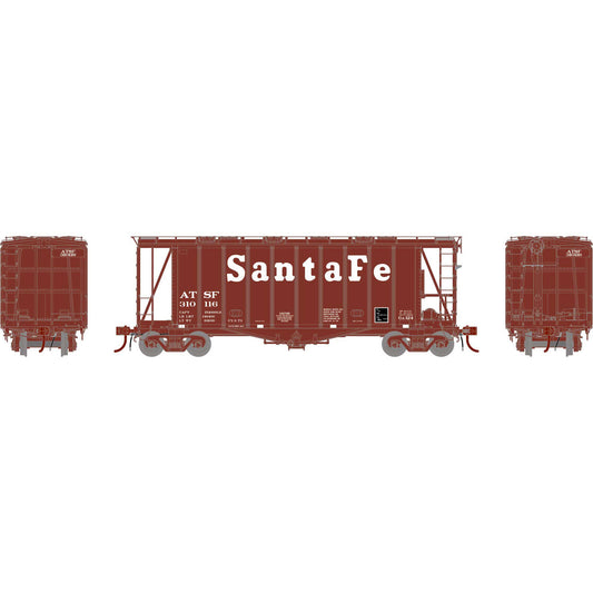 HO GATC 2600 Airslide Hopper ATSF #310116 (ATHG87491)