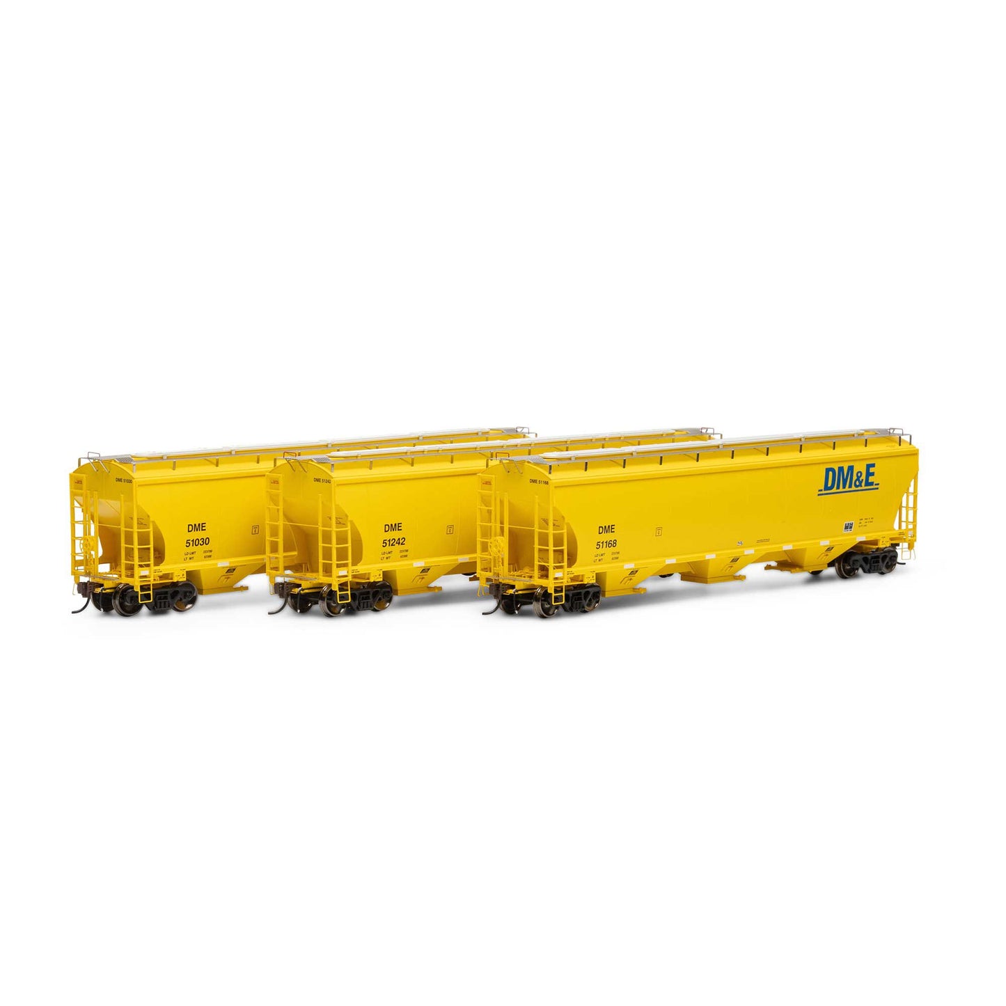 HO Trinity 3-Bay Hopper DM&E # 1 (ATHG97141)