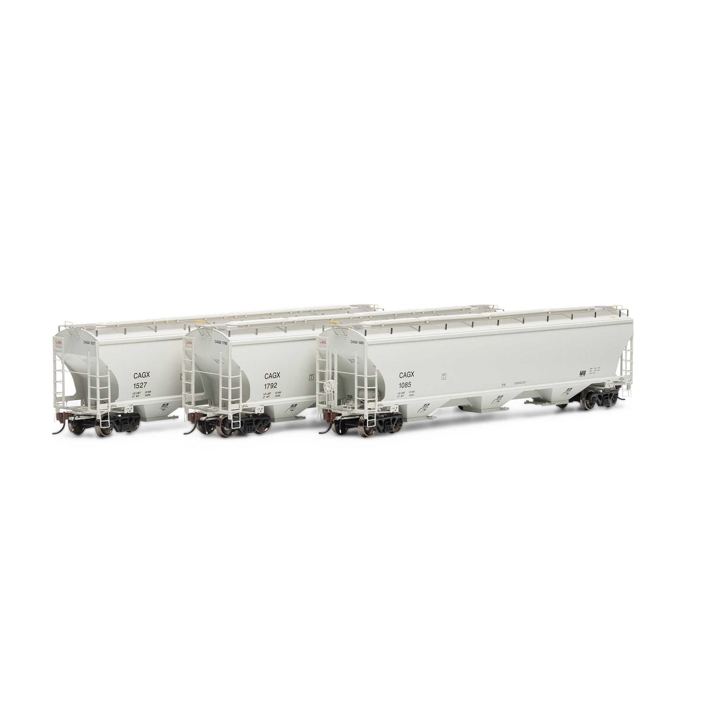 HO Trinity 3-Bay Hoppers CAGX # 2 (3) (ATHG97146)