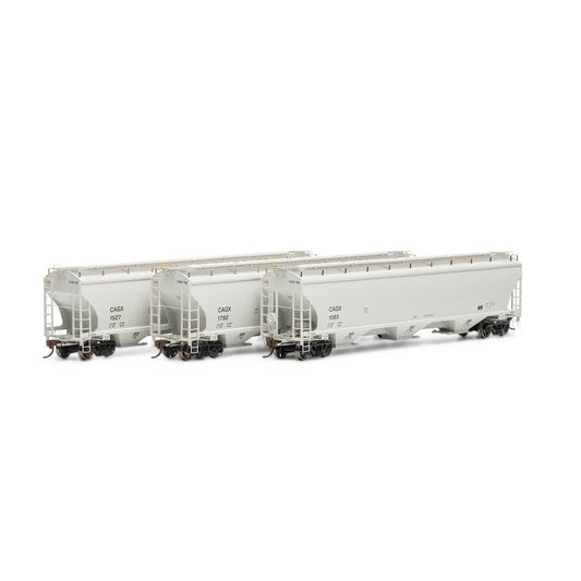 HO Trinity 3-Bay Hoppers CAGX # 2 (3) (ATHG97146)