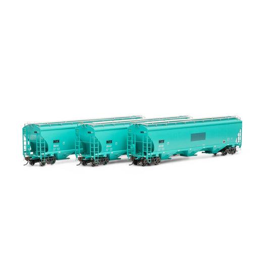 HO Trinity 3-Bay Hopper INTX # 2 (3) Model (ATHG97154)