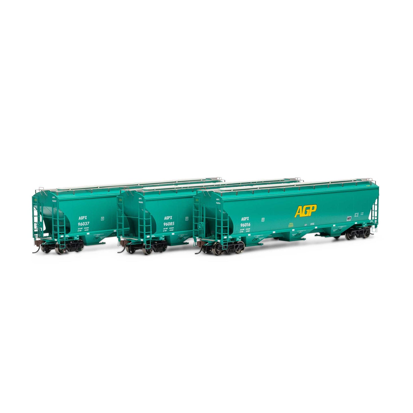 HO Trinity 3-Bay Hopper AGPX # 1 Model (ATHG97157)