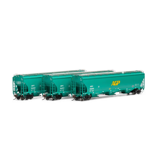 HO Trinity 3-Bay Hopper AGPX #2 Model (ATHG97158)