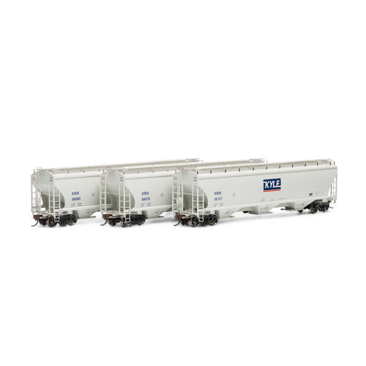 HO Trinity 3-Bay Hoppers KRIX # 2 (ATHG97162)