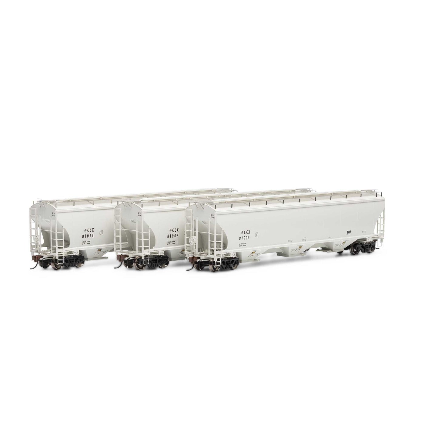 HO Trinity 3-Bay Hoppers GCCX # 1 (ATHG97165)