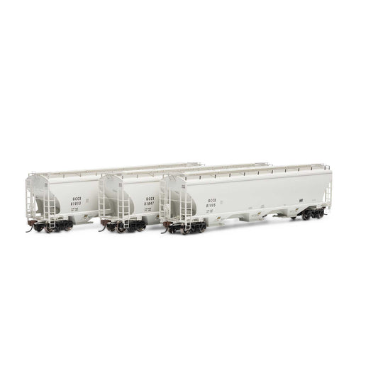 HO Trinity 3-Bay Hoppers GCCX # 1 (ATHG97165)
