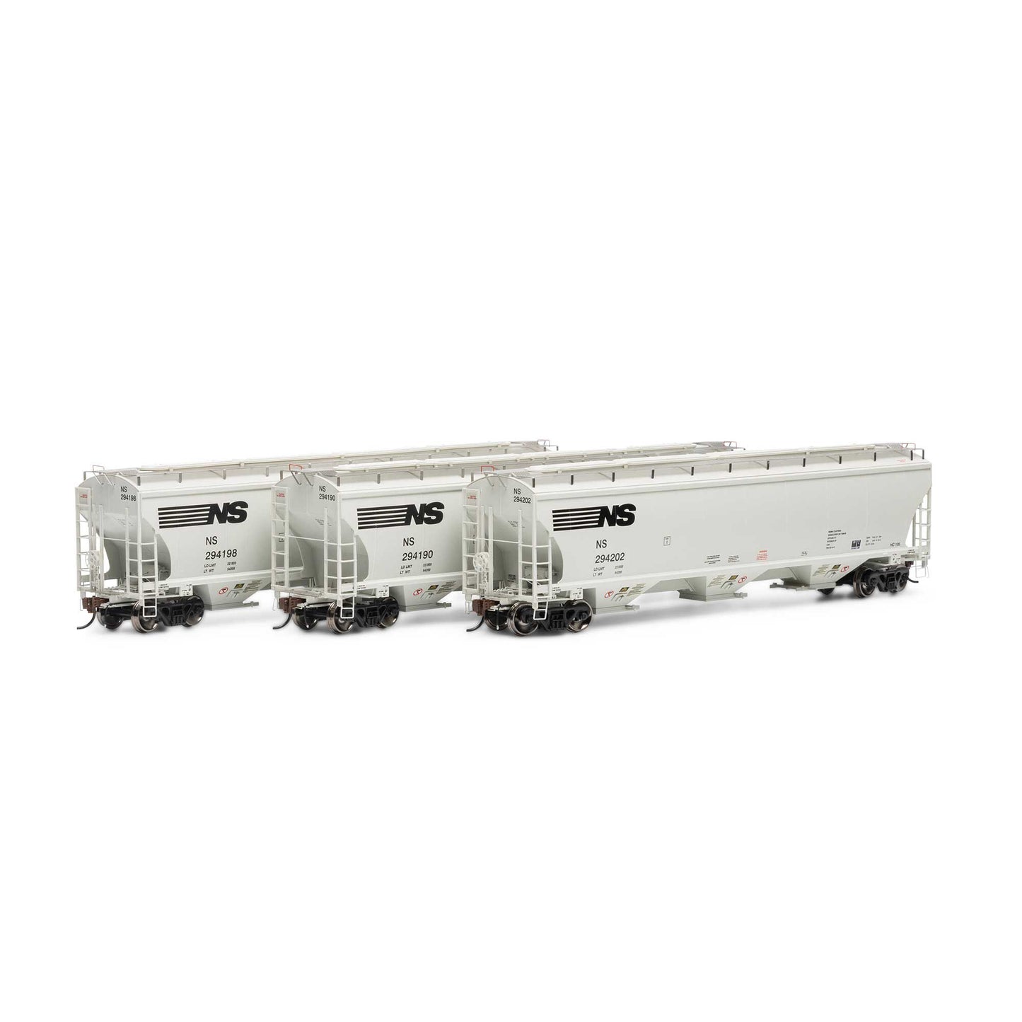 HO Trinity 3-Bay Hopper 5161cuft Car Model (ATHG97170)