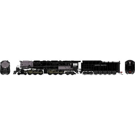 HO 4-6-6-4 Union Pacific #3997 Steam Locomotive (ATHG97975)