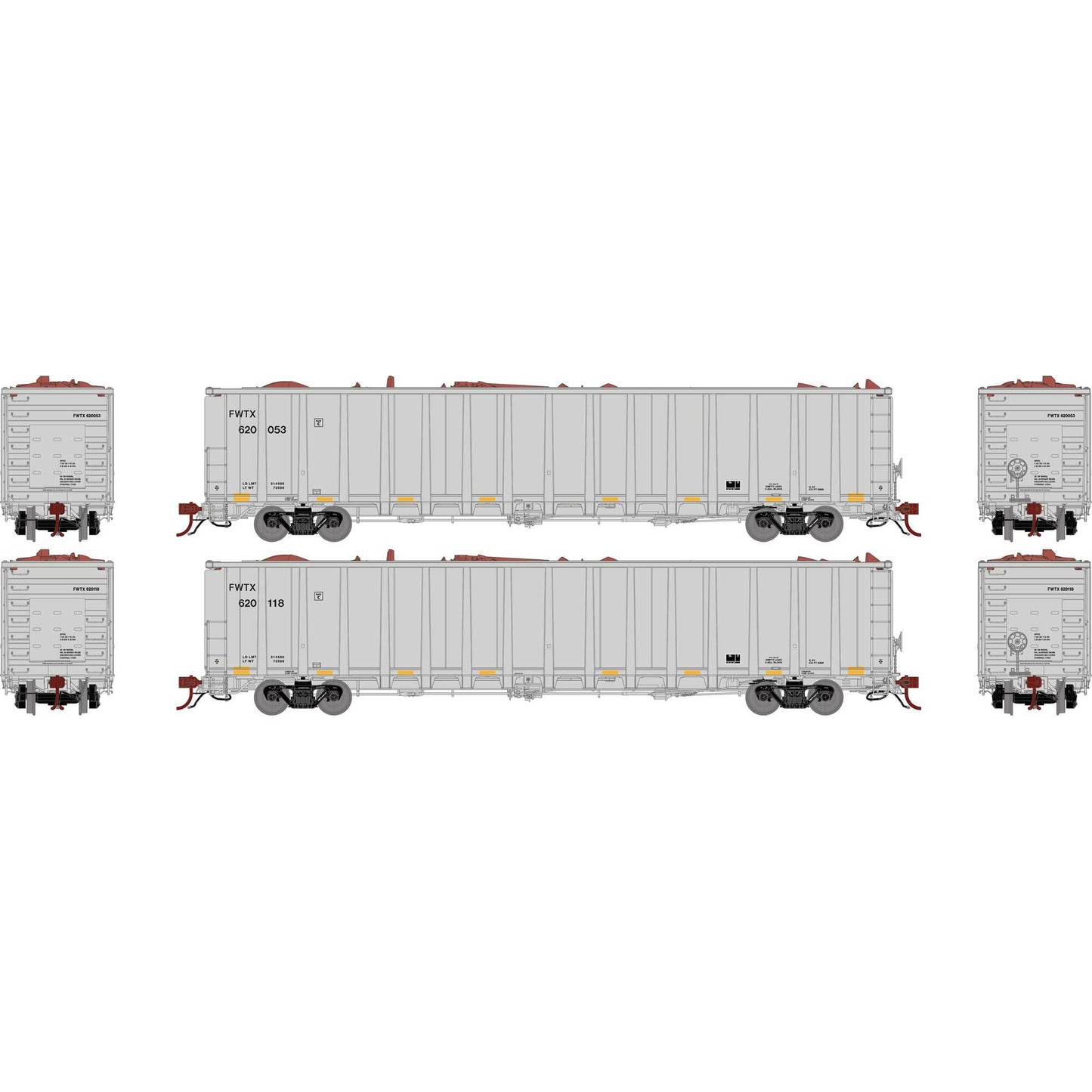 NSC 6400 Gondola with Load Plastic Model (ATHGN12567)