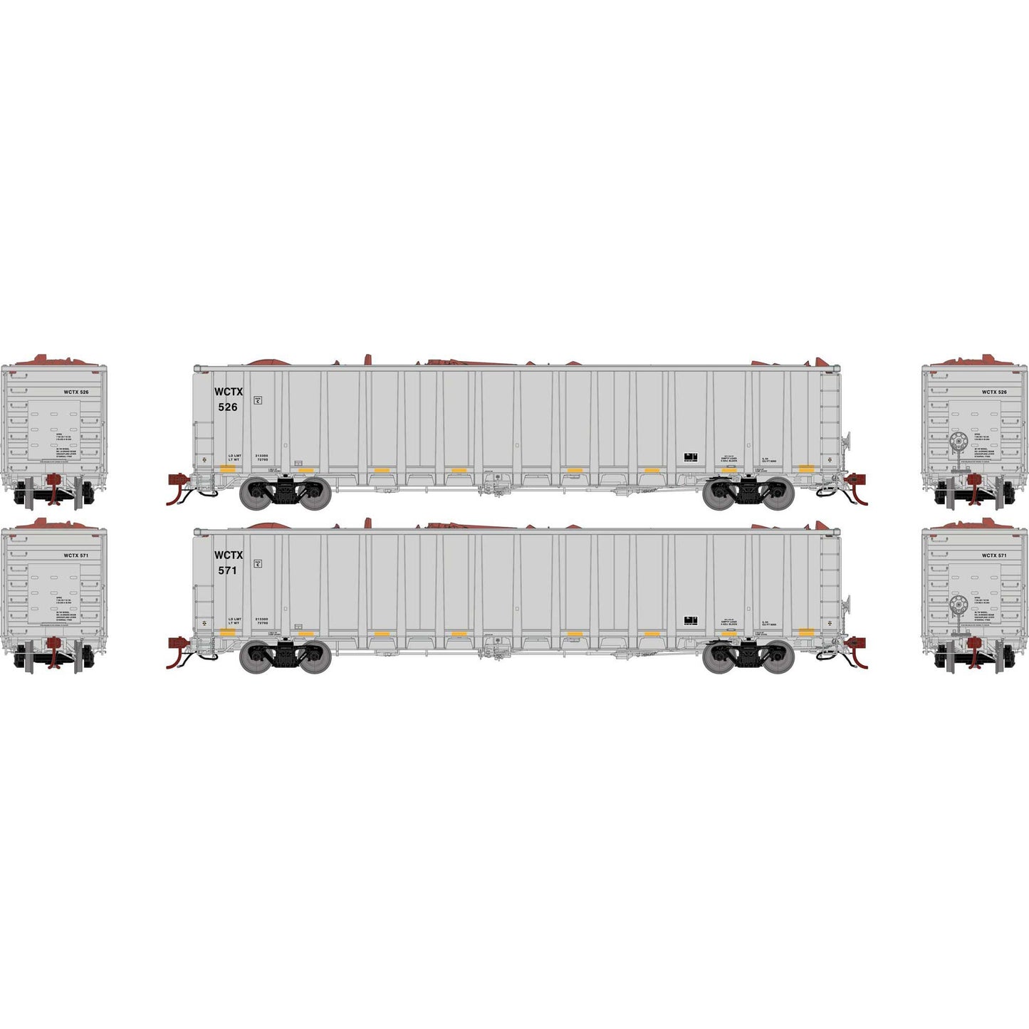 NSC 6400 Gondola with Load WCTX #526 571 (ATHGN12570)