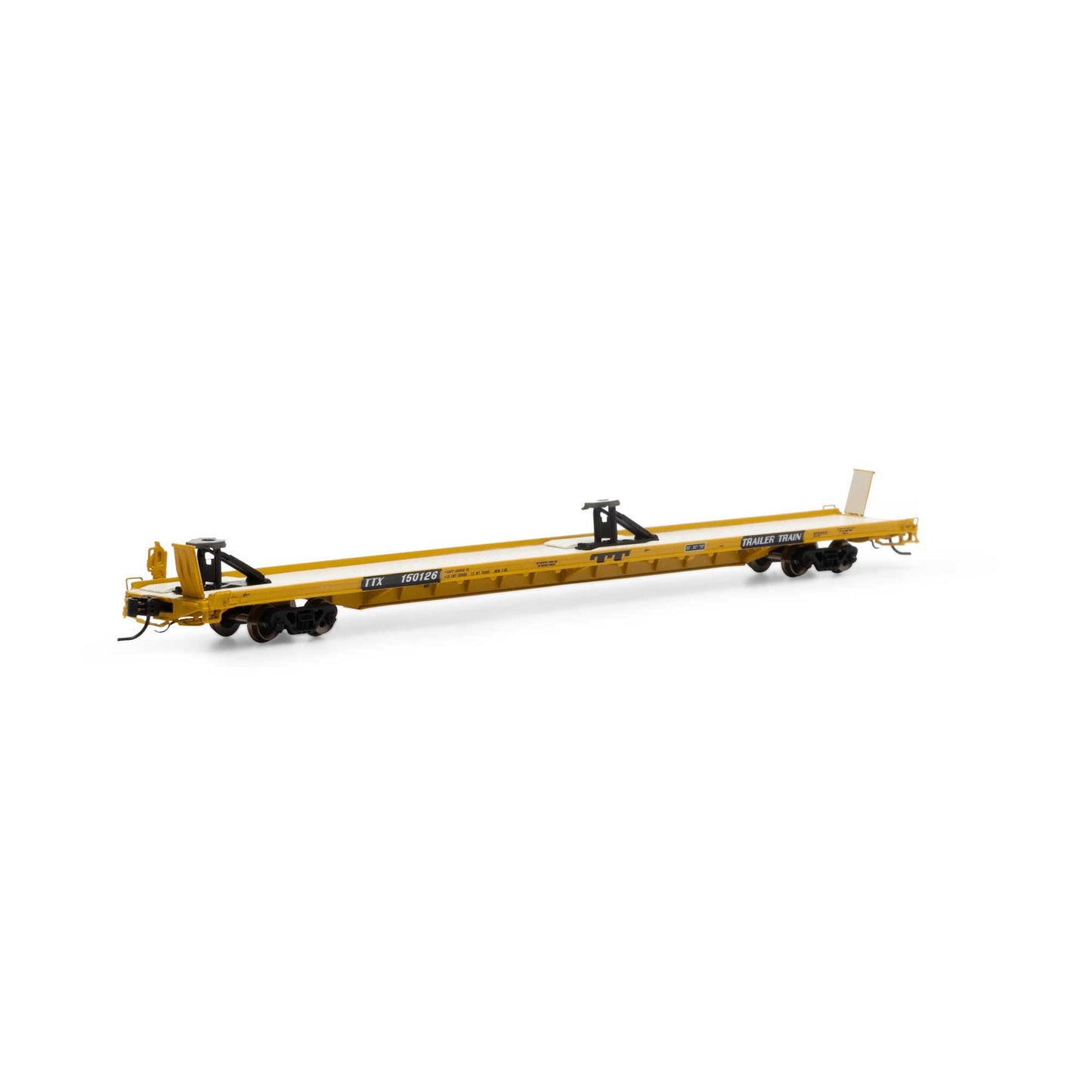 N F89-F 89'8" TOFC Flat TTX/Yellow Model (ATHGN14365)