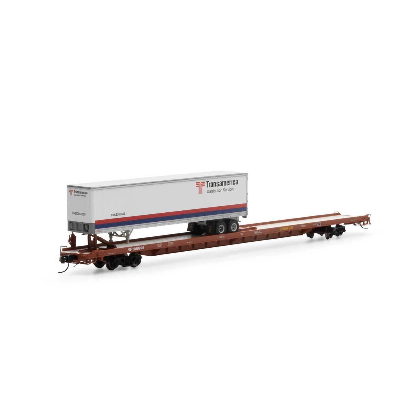 N F89-F Flat with Trailer, KCS #8580 (ATHGN14367)