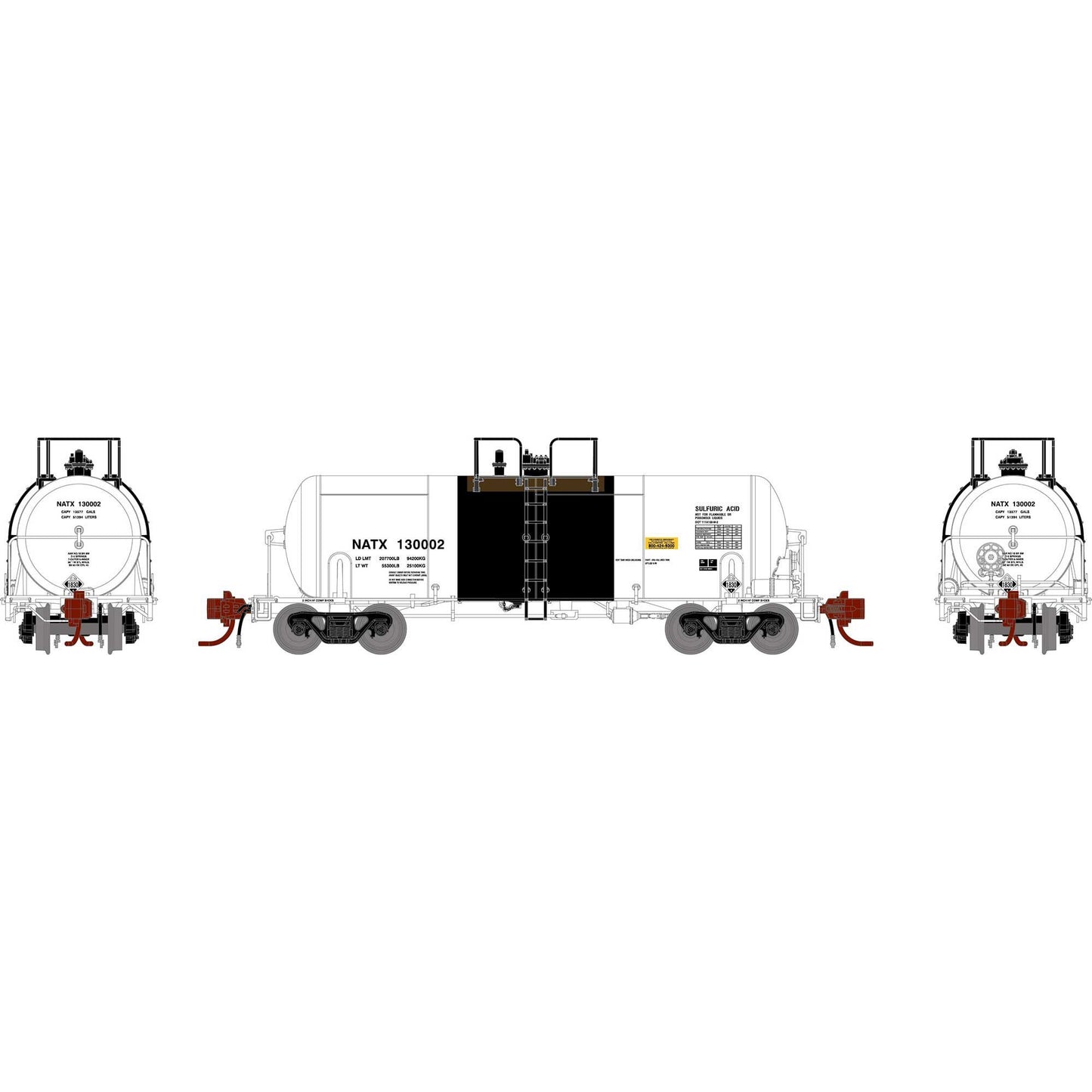 N 13,600-Gallon Acid Tank NATX Model (ATHGN15313)