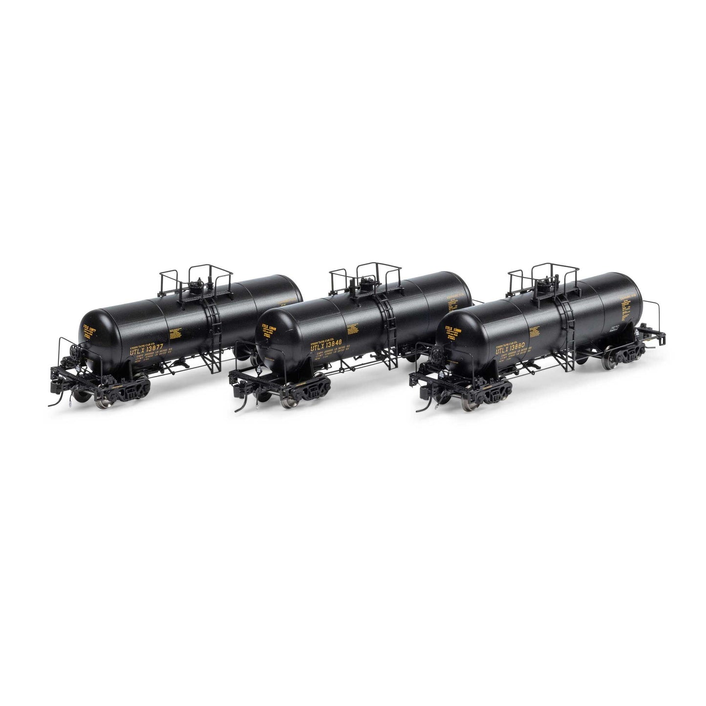 N 13,600-Gallon Acid Tank Car Model in Black (ATHGN15328)