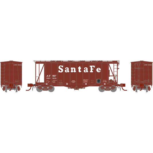 N GATC 2600 Airslide Hopper ATSF #310124 (ATHGN23386)