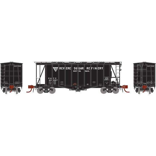 N GATC 2600 Airslide Hopper Revere / GACX #42987 (ATHGN23399)