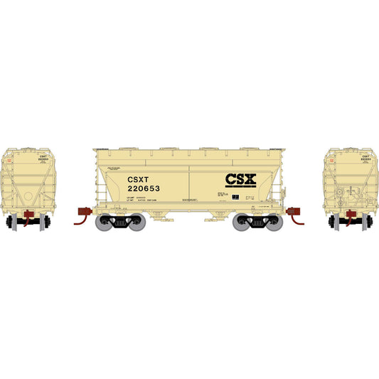 N ACF 2970 Covered Hopper CSXT #220653 (ATHGN24681)
