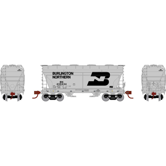 N ACF 2970 Covered Hopper BN #435534 Plastic Model (ATHGN24686)