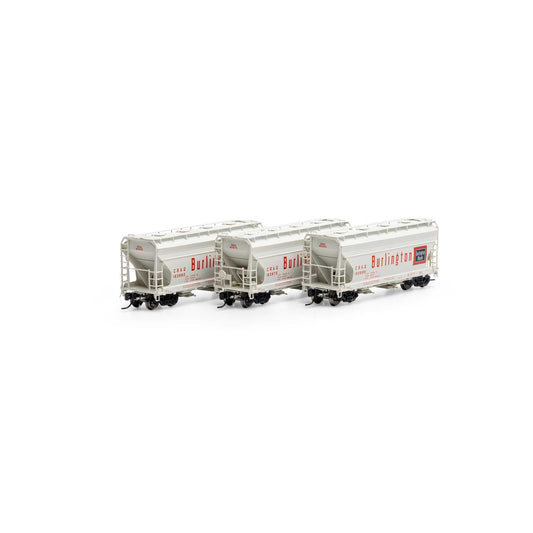 N ACF 2970 Covered Hopper CB&Q Model (ATHGN24691)