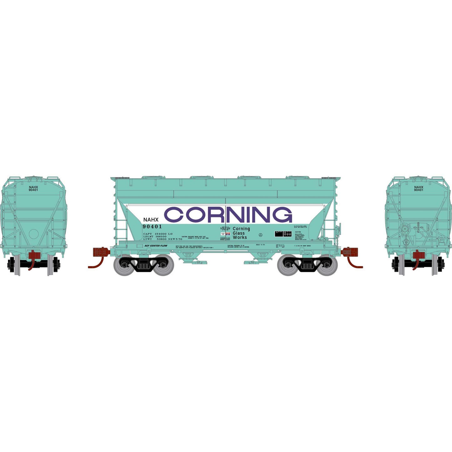 N ACF 2970 Covered Hopper NAHX #90401 (ATHGN24692)
