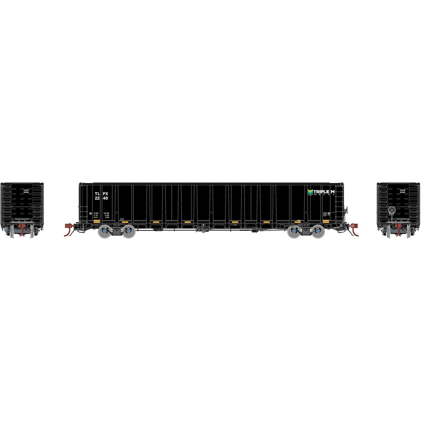 N NSC 6000 Gondola with Load TLPX #2248 (ATHGN6727)