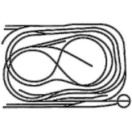 HO Code 83 Folded Dogbone with Branch (Drop) (ATL1002383)