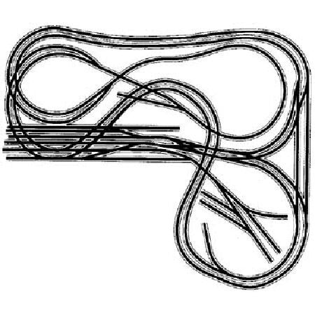 HO Central Midland Code 83 Drop Track (ATL1002983)
