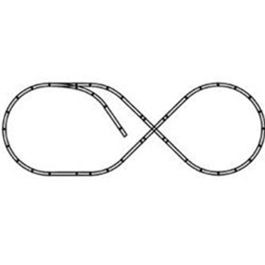 N-504 Code 55 Plattisburg Pretzel Track Piece (ATL11022)