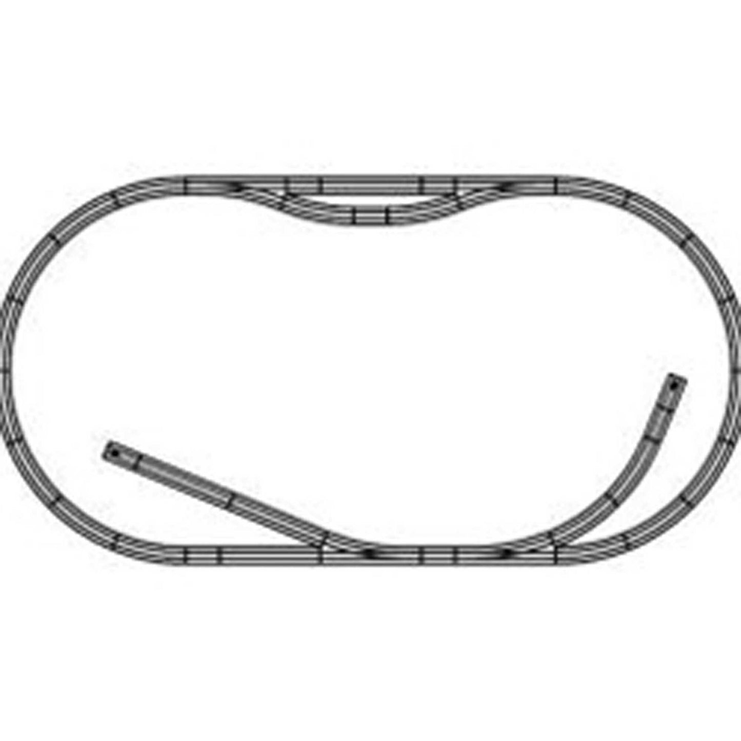 N TT-2 Lewiston Loop (DS) Model Train Accessory (ATL11025)