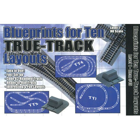 HO Blueprints 10 True Layouts (ATL15)