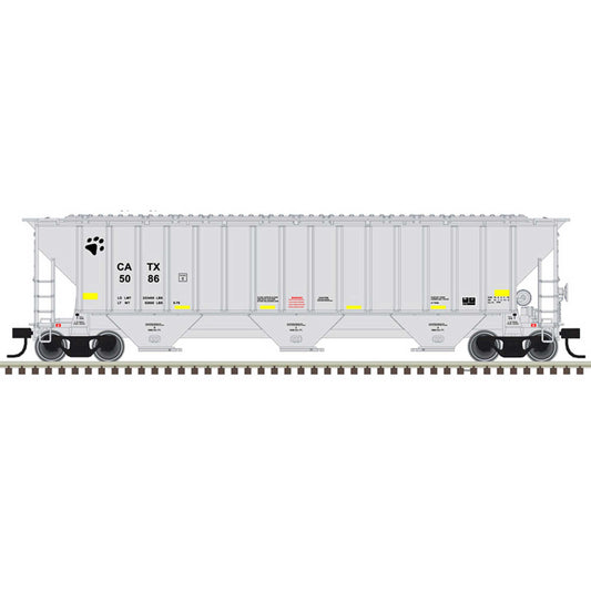 Thrall 4750 Covered Hopper - Ready to Run -- CATX 5020 (gray, black)