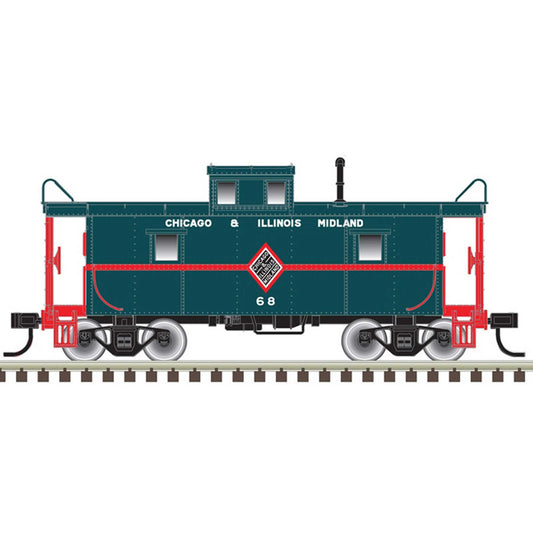 HO C&O Cupola Caboose Chicago & Illinois Midland 68 (ATL20006756)