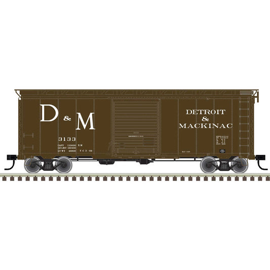 HO 40' Postwar Box Car D&M 3113 (ATL20006815)