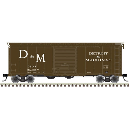 HO 40' Postwar Box Car D&M 3115 (ATL20006816)