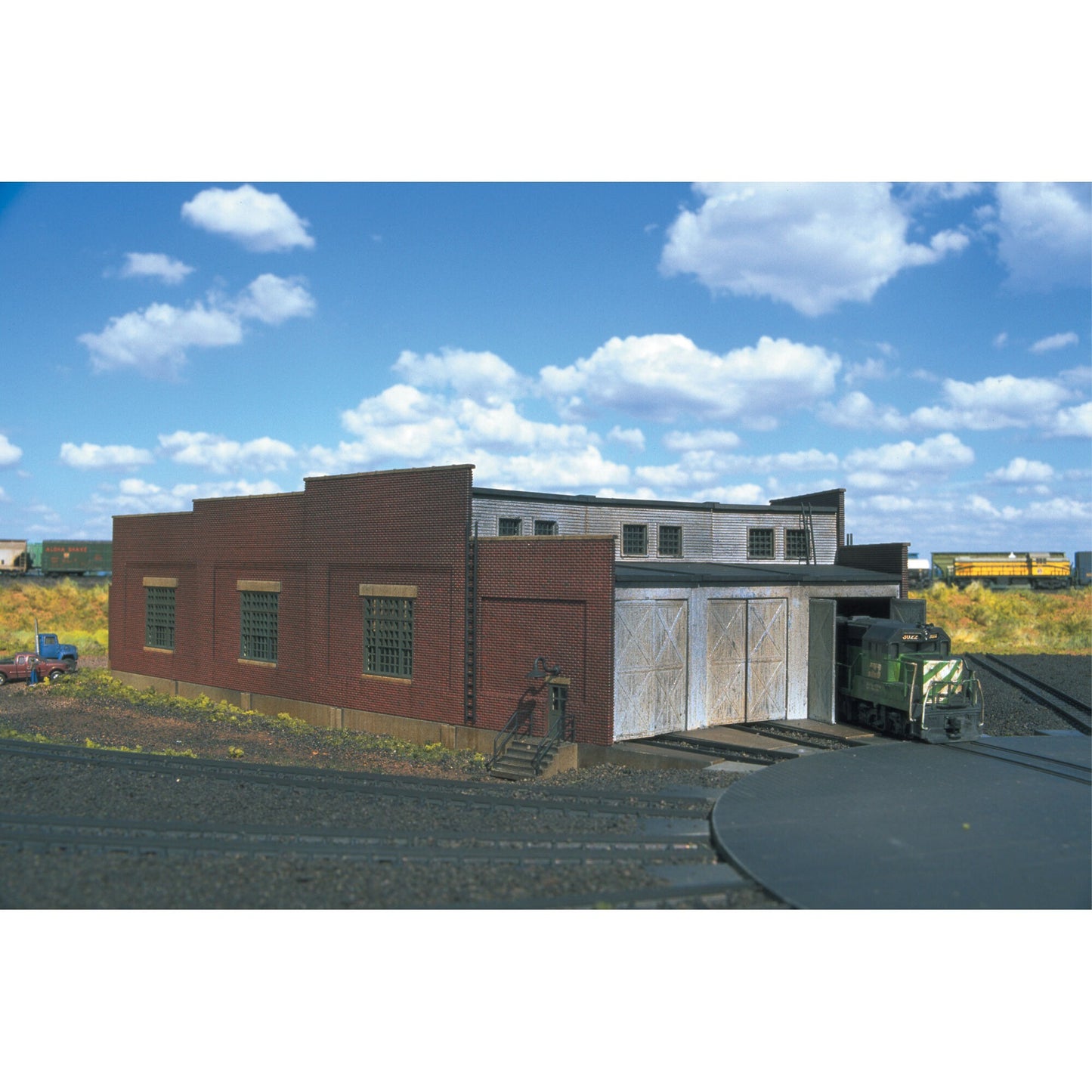 N KIT 3-Stall Roundhouse (ATL2843)