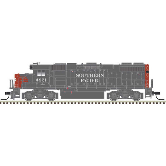 N GP38-2 Phase II Southern Pacific 4821 Gray Red Silver Model Train (ATL40004829)
