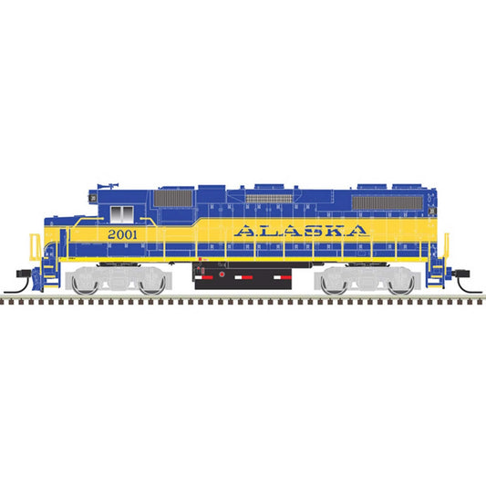 N GP38-2 Phase II Alaska #2002 Locomotive (ATL40004833)